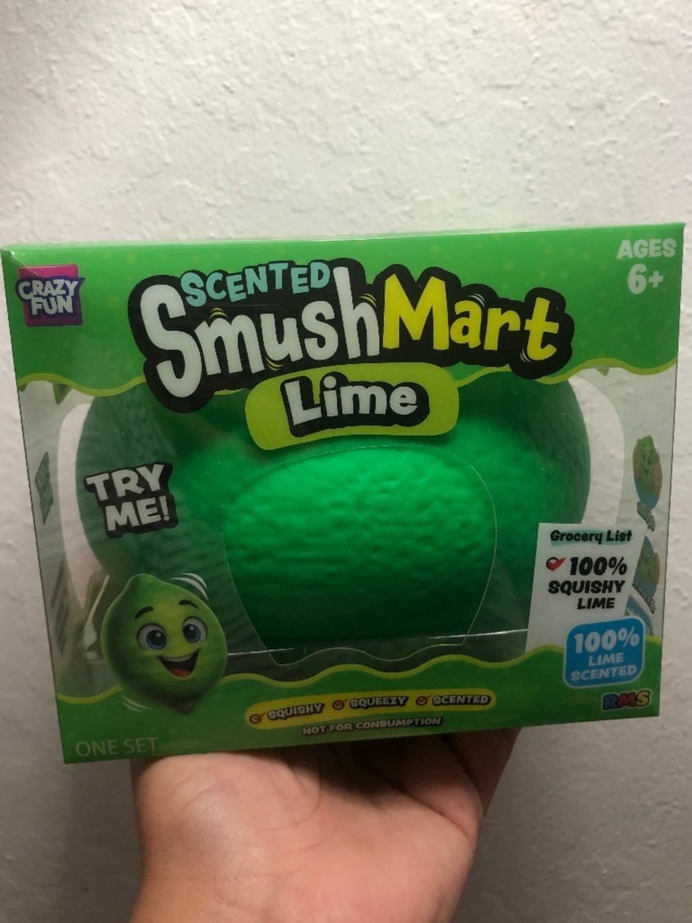SMUSHMART 🍋 JUMBO LIME SQUISHY